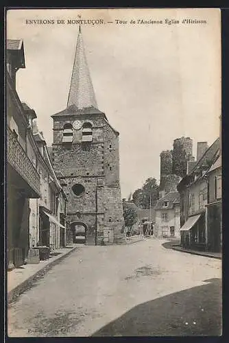 AK Hérisson /Montlucon, Tour de l`Ancienne Eglise