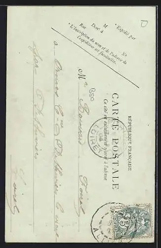 AK Billy /Allier, Une Rue