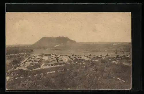 AK Ludwigsburg-Eglosheim, Blick auf das Kriegsgefangenenlager