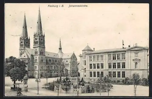 AK Freiburg i. B., Johanneskirche