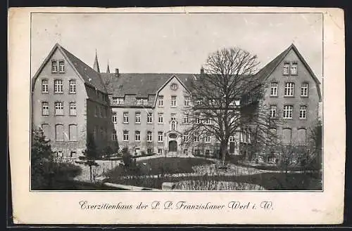 AK Werl i. W., Exertitienhaus der Franziskaner