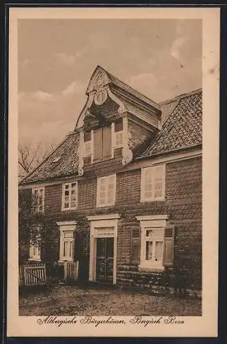 AK Bergisch Born, Altbergische Bürgerhäuser