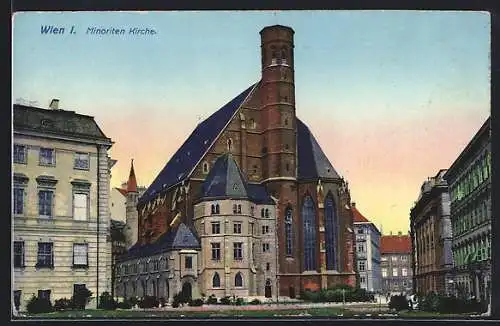 AK Wien, Die Minoriten-Kirche