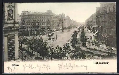 AK Wien, Blick auf den Schottenring