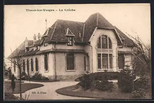 AK Thaon-les-Vosges, La Creche