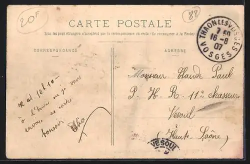 AK Thaon-les-Vosges, les Usines