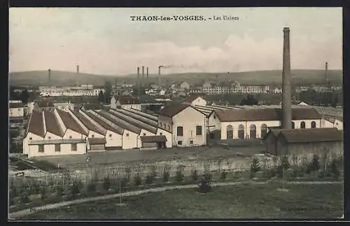 AK Thaon-les-Vosges, les Usines