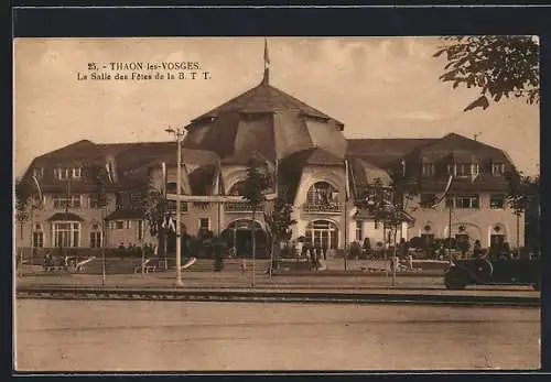 AK Thaon-les-Vosges, la Salle des Fetes de la B. T. T.