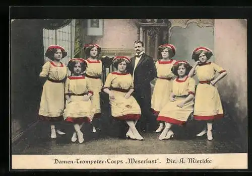 AK Damen-Trompeter-Corps Weserlust, Dir. A. Miericke