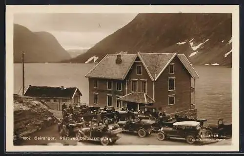 AK Geiranger, Rast ved Djupvasshyttens Hotel