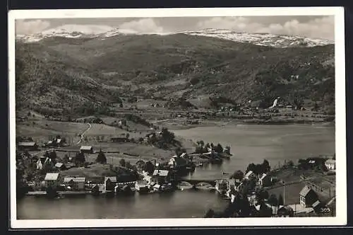 AK Norheimsund, Hardangerfjord, Ortsansicht