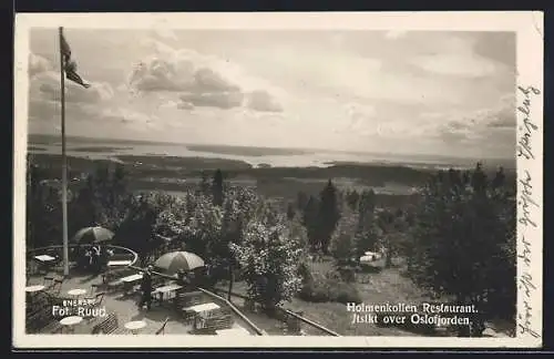 AK Holmenkollen, Holmenkollen Restaurant, Itsikt over Oslofjorden