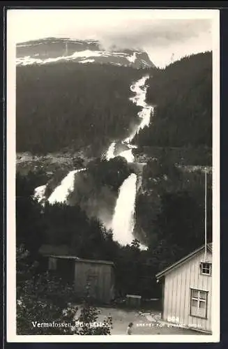 AK Romsdalen, Vermafoss, Wasserfall