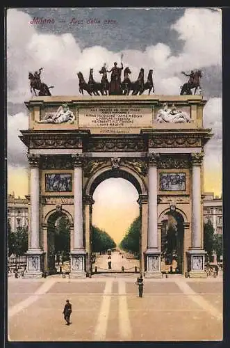 AK Milano, Arco della pace
