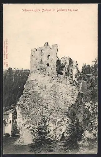 AK Buchenstein, Schloss-Ruine Andraz