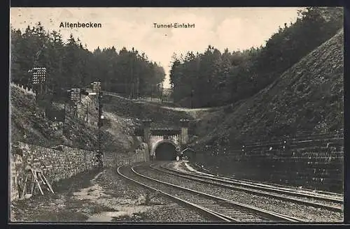 AK Altenbeken, Tunnel-Einfahrt