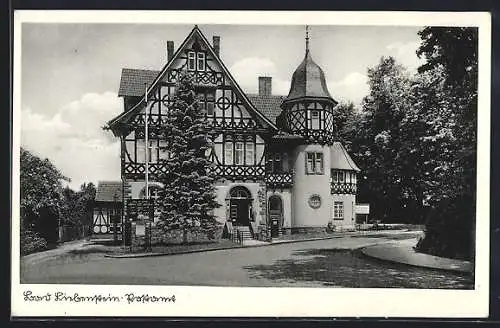 AK Bad Liebenstein, am Postamt