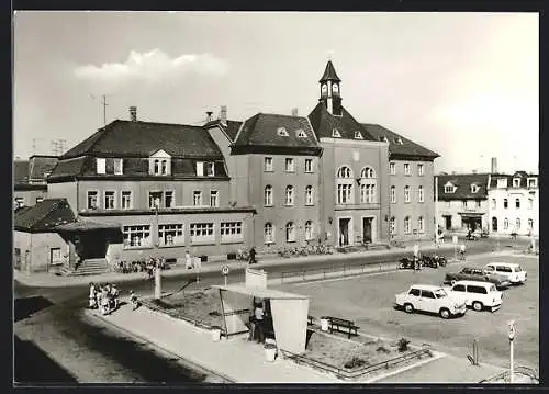 AK Naunhof / Grimma, Rathaus