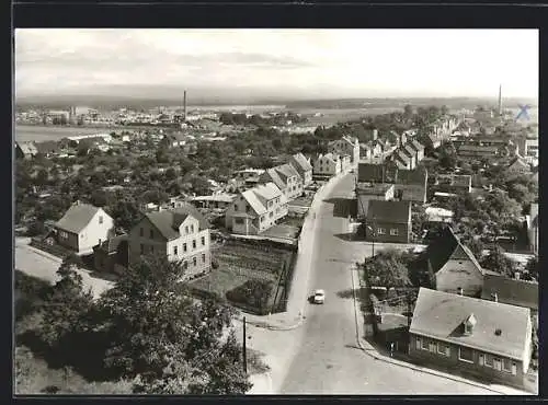 AK Naunhof / Grimma, Panorama aus der Vogelschau