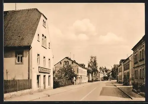 AK Ostrau i. Sa., Karl-Marx-Strasse