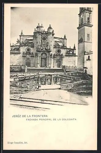 AK Jeréz de la Frontera, Fachada Principal de la Colegiata
