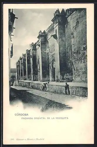 AK Córdoba, Fachada Oriental de la Mezquita
