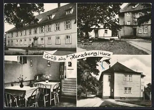 AK Herzberg /Harz, Erholungsheim Arbeiterwohlfahrt, Fabrikstr. 10-12