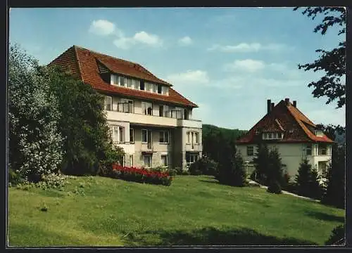 AK Bad Eilsen, Gasthaus Haus Hermine und Parksanatorium Hasse