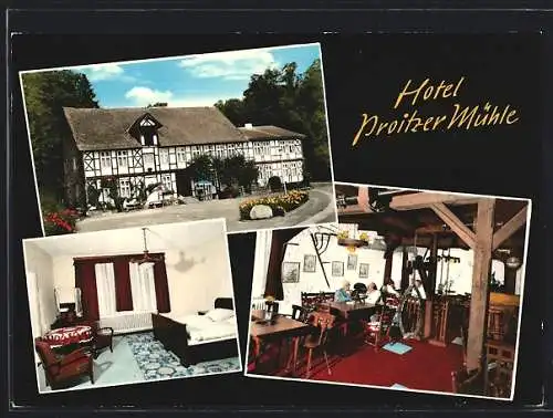 AK Proitze-Schnega, Hotel Proitzer Mühle