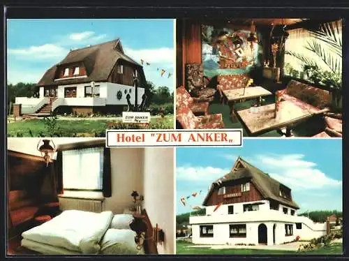AK Hitzacker /Elbe, Hotel Restaurant Zum Anker
