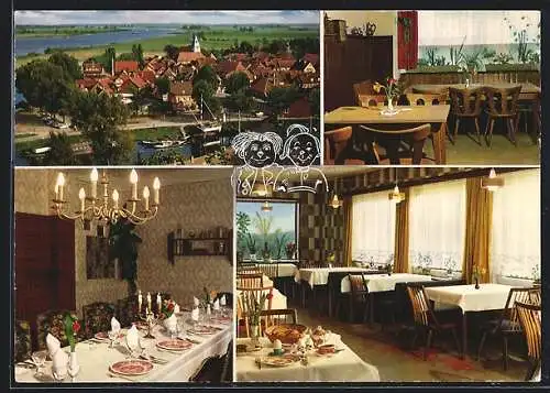 AK Hitzacker /Elbe, Hotel Restaurant, Drawehnertorstr. 31