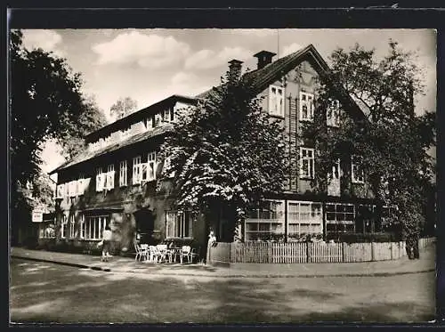 AK Müden /Oertze, Gasthaus Zur Post