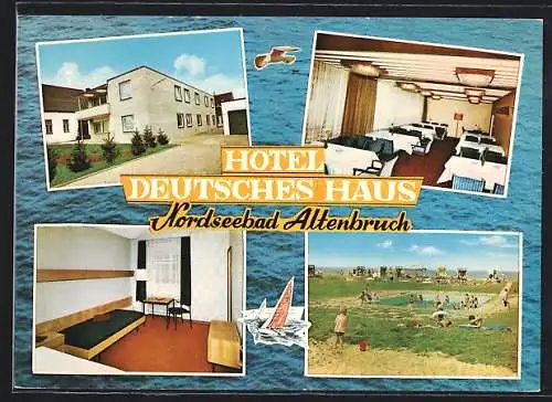 AK Altenbruch, Hotel Deutsches Haus