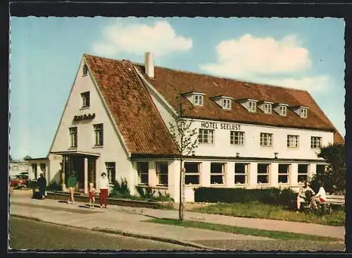 AK Cuxhaven-Duhnen, Hotel Seelust