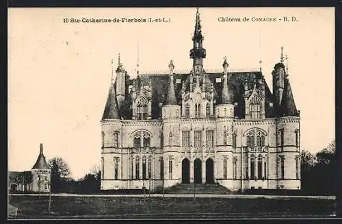 AK Ste-Catherine-de-Fierbois, Chateau de Comacre