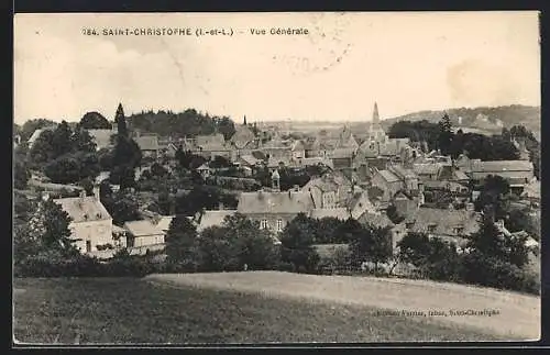 AK Saint-Christophe /I.-et-L., Vue Generale