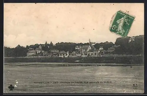 AK Saint-Cyr-sur-Loire, Vue Generale