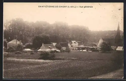 AK Saint-Etienne-de-Chigny, Vue generale