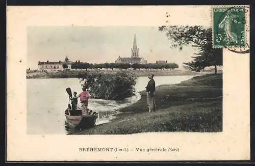 AK Bréhémont /I.-et-L., Vue generale