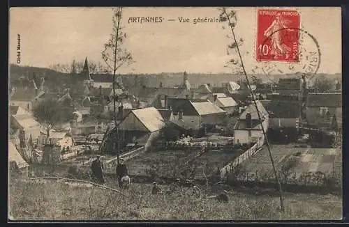 AK Artannes /I.-et-L., Vue generale