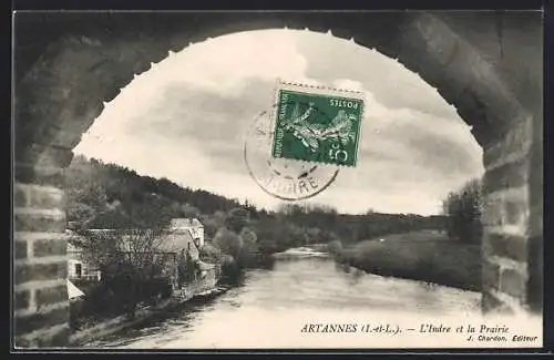 AK Artannes /I.-et-L., L`Indre et la Prairie