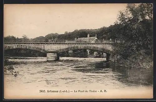 AK Artannes /I.-et-L., Le Pont de l`Indre