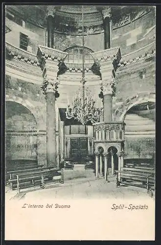AK Split / Spalato, L`interno del Duomo