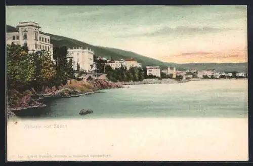 AK Abbazia, Ansicht von Süden