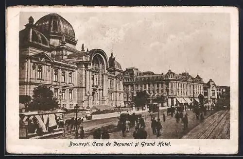 AK Bucuresti, Casa de Depuneri si Grand Hotel