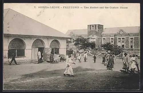 AK Freetown, The Market and the Custom House