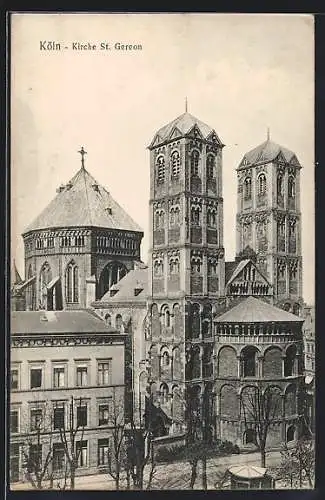 AK Köln a. Rh., Kirche St. Gereon