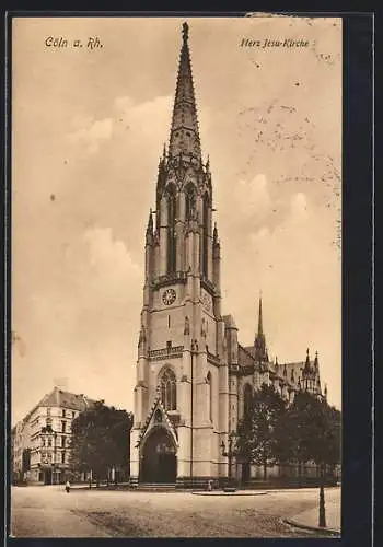 AK Köln-Neustadt, Herz Jesu-Kirche