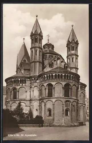 AK Köln a. Rh., Kirche St. Aposteln