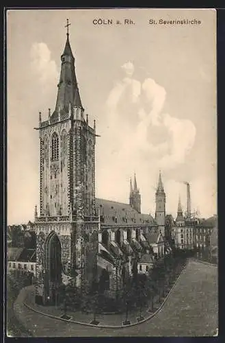 AK Köln a. Rh., St. Severinskirche